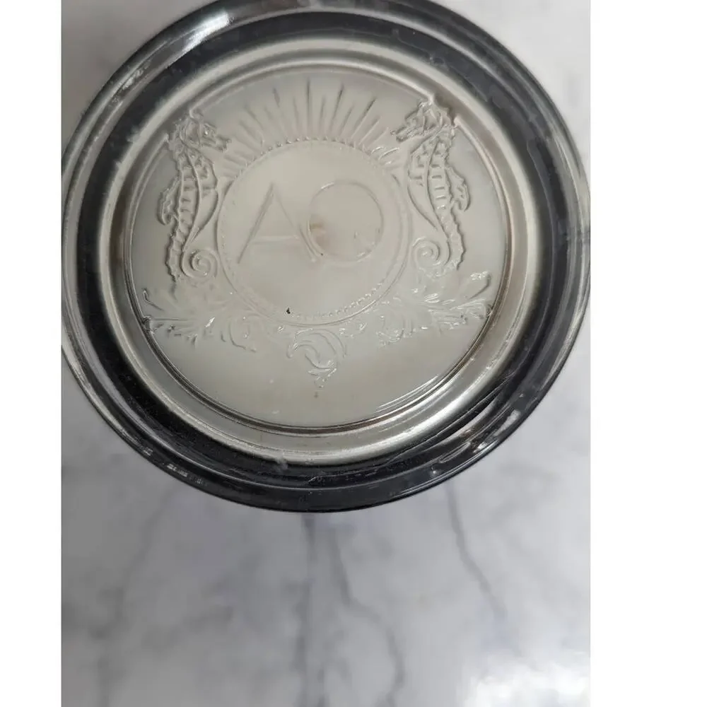New Aquiesse 5 oz scented soy jar candle currant and rose